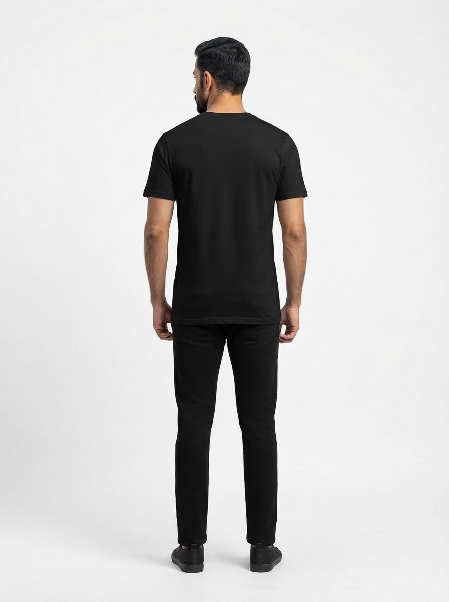 Lose Build Again Black Tee