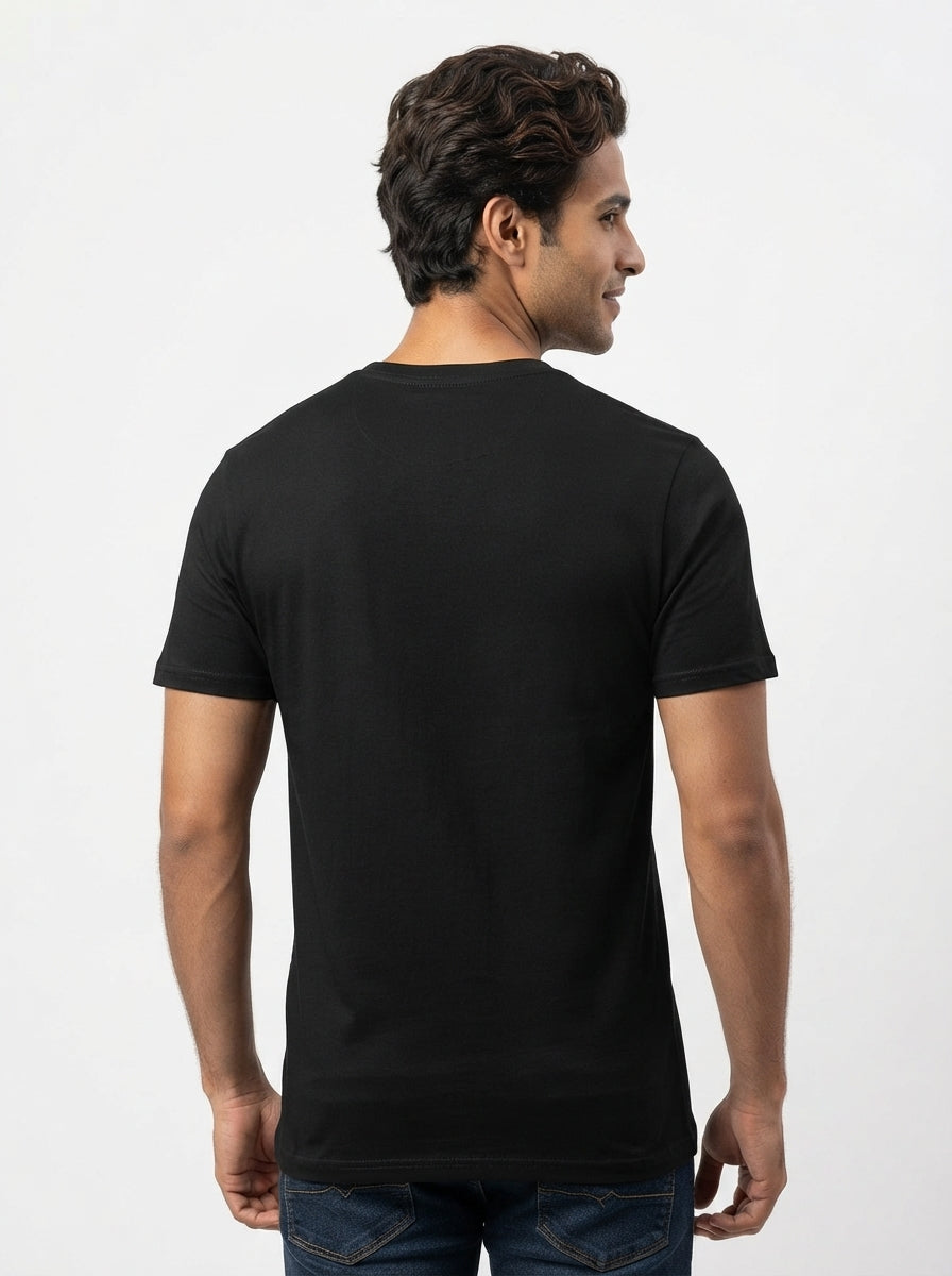 Re Entering Black Tee