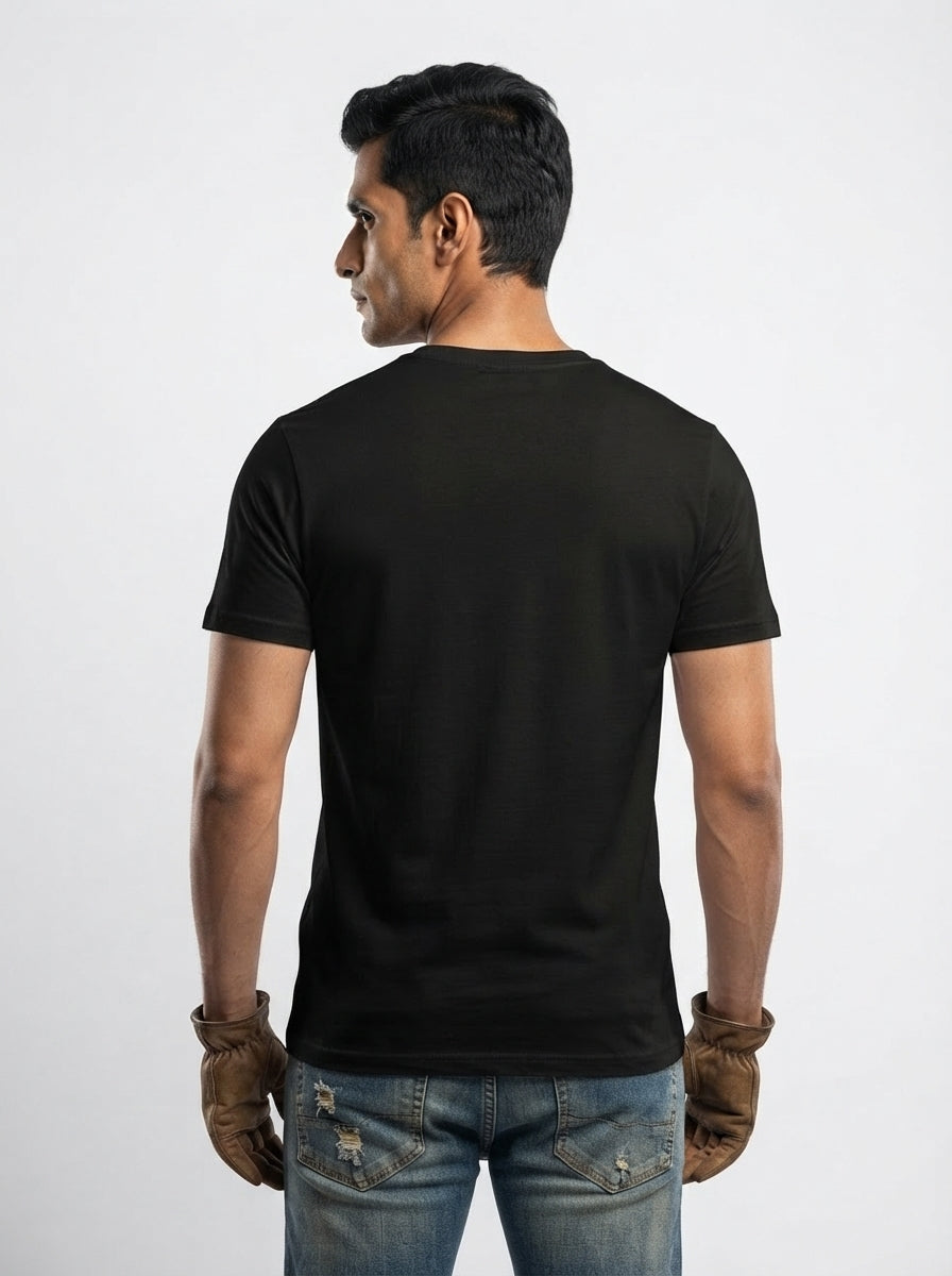 The Rise Black Tee
