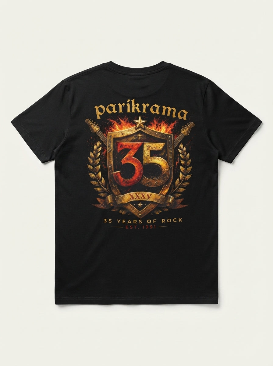 Parikrama 35 Years of Rock Printed T-Shirt