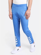 Hummel Blue Regular Shorts for Men Gym Wear