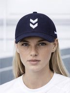 Hummel Navy Blue Regular Hats for Men Daily Wear