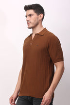 Stylox Men's Half Sleeve Casual Solid T-Shirt