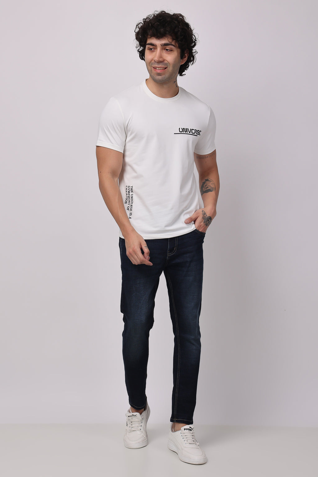 Stylox Men's Round Neck Half Sleeve Solid Casual T-Shirt