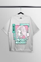 Demon Blood White Oversized Tee