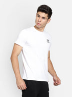 Hummel White Regular Shirts for Men Daily Wear