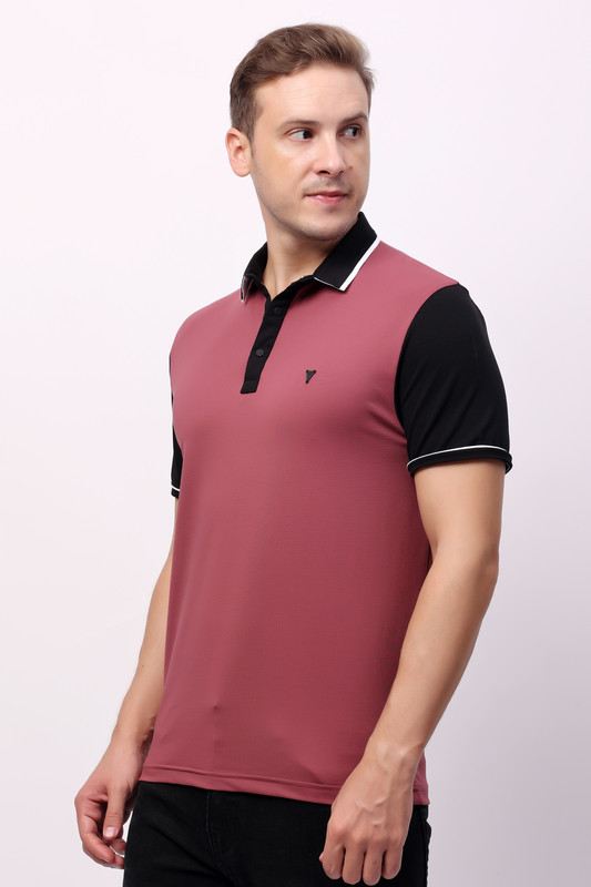 Stylox Men's Half Sleeve Casual Solid T-Shirt