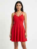 SBL Dress Casual Red Polyester