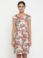 ZINK Dress Casual White Polyester