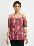 Dorothy Perkins Top Casual Pink Viscose