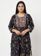 Women's Abstract Pattern Top/Dress - XXL
