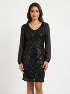 Papaya Dress Formal Black Blended & Polyester