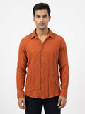 Dl Woman Shirt Casual Orange Viscose