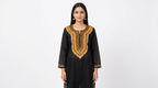 Black Embroidered Kurti