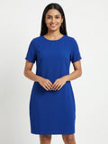 Chemistry Royal Blue Textured Top/Dress - Size L