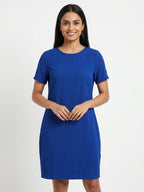 Chemistry Royal Blue Textured Top/Dress - Size L