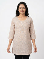 Hi Fashion Floral Print Blouse - Size M