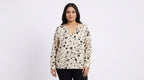 Reo Cream Floral Pattern Top/Dress