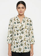 Cottonworld Top Casual White