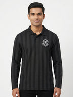 H&M T-Shirt Casual Black Blended