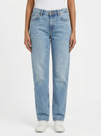 Light Blue Washed Relaxed Fit Denim Jeans