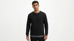 American Eagle Outfitters Black Crew Neck Sweatshirt
