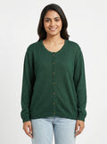 WILLS clublife Green Knitted Sweater - XL