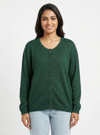 WILLS clublife Green Knitted Sweater - XL