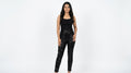 H&M Trousers Formal Black Polyester