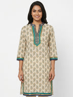 TRISHAA Embroidered & Sequin Tunic Top - Size S
