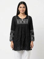 NEW TANSA Basic Dark Top - Size M
