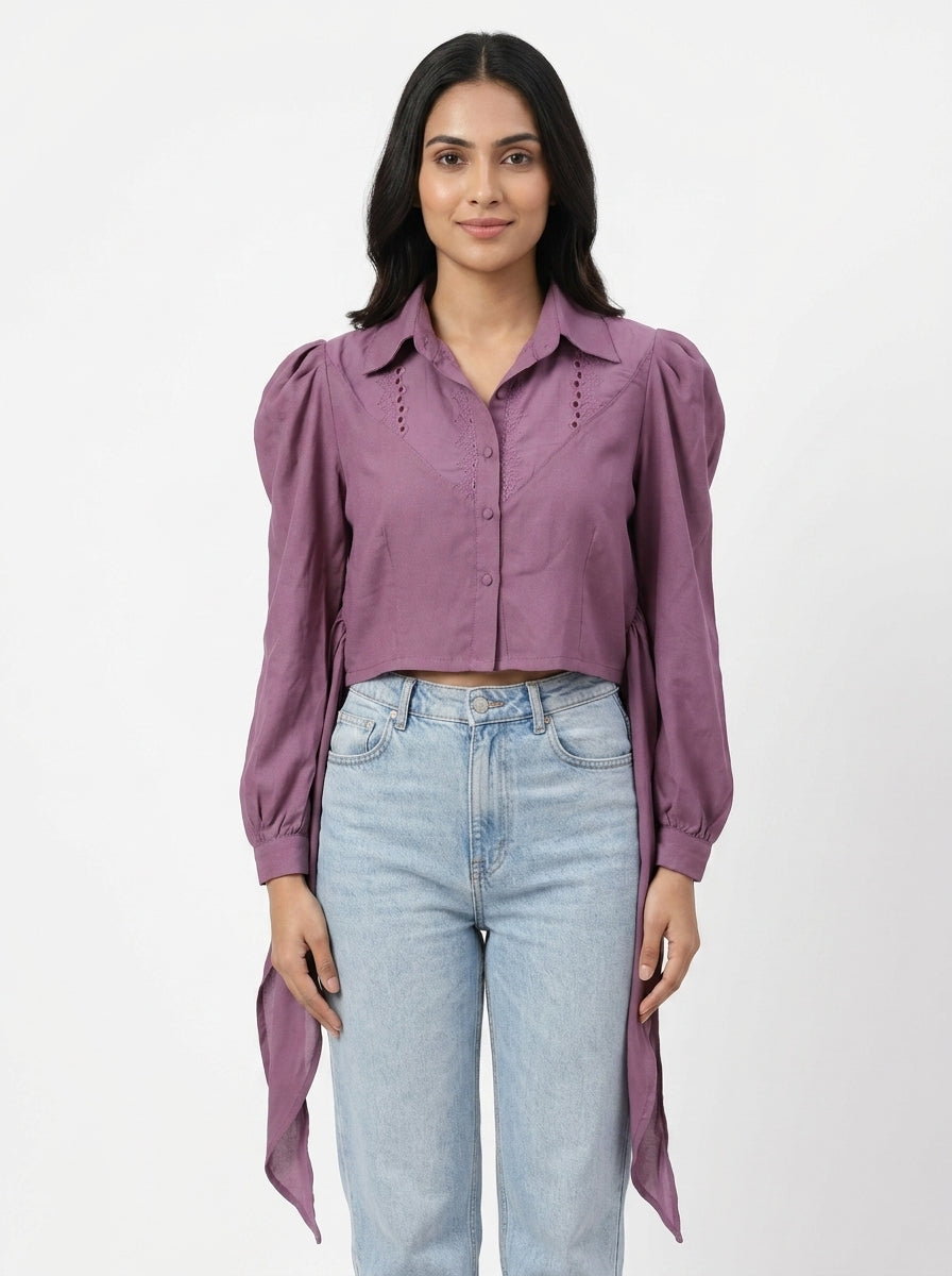 KASSUALLY Top Casual Beige Viscose