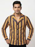 CBR Shirt Casual Mustard Polyester