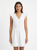 Dress Casual White Cotton