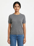 H&M Top Casual Grey Blended