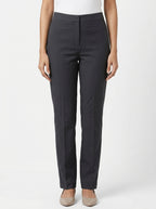 Charcoal Regular Fit Formal Trousers
