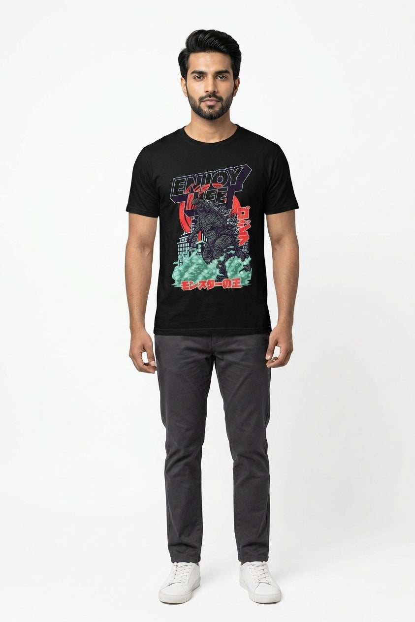 Enjoy Life Black Tee