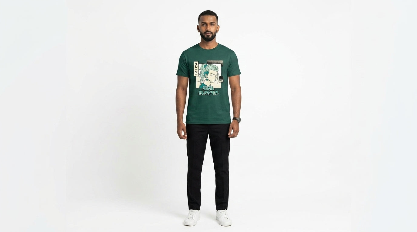 Evil Slayer Green Tee