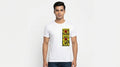 Where the road Ends the Fun Begins White Asymmetric Printed T-Shirt