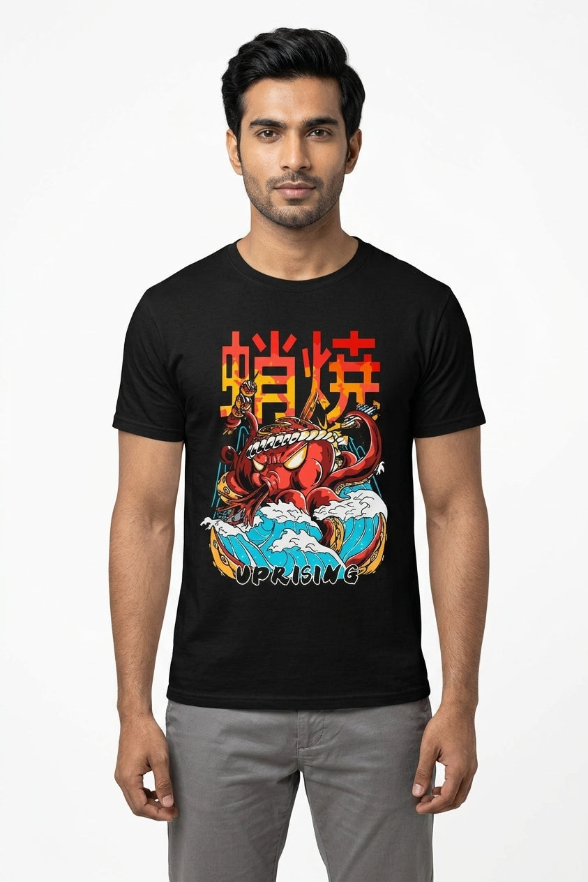 Uprising Black Tee