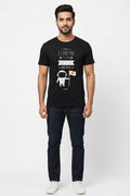 Love you to the Moon and Back - Contemporary Casual TShirt Black