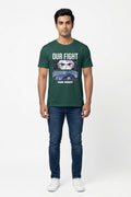 Our Fight Green Tee