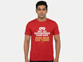 Not all Superheroes wear Cape - Quirky Graphic Red TShirt