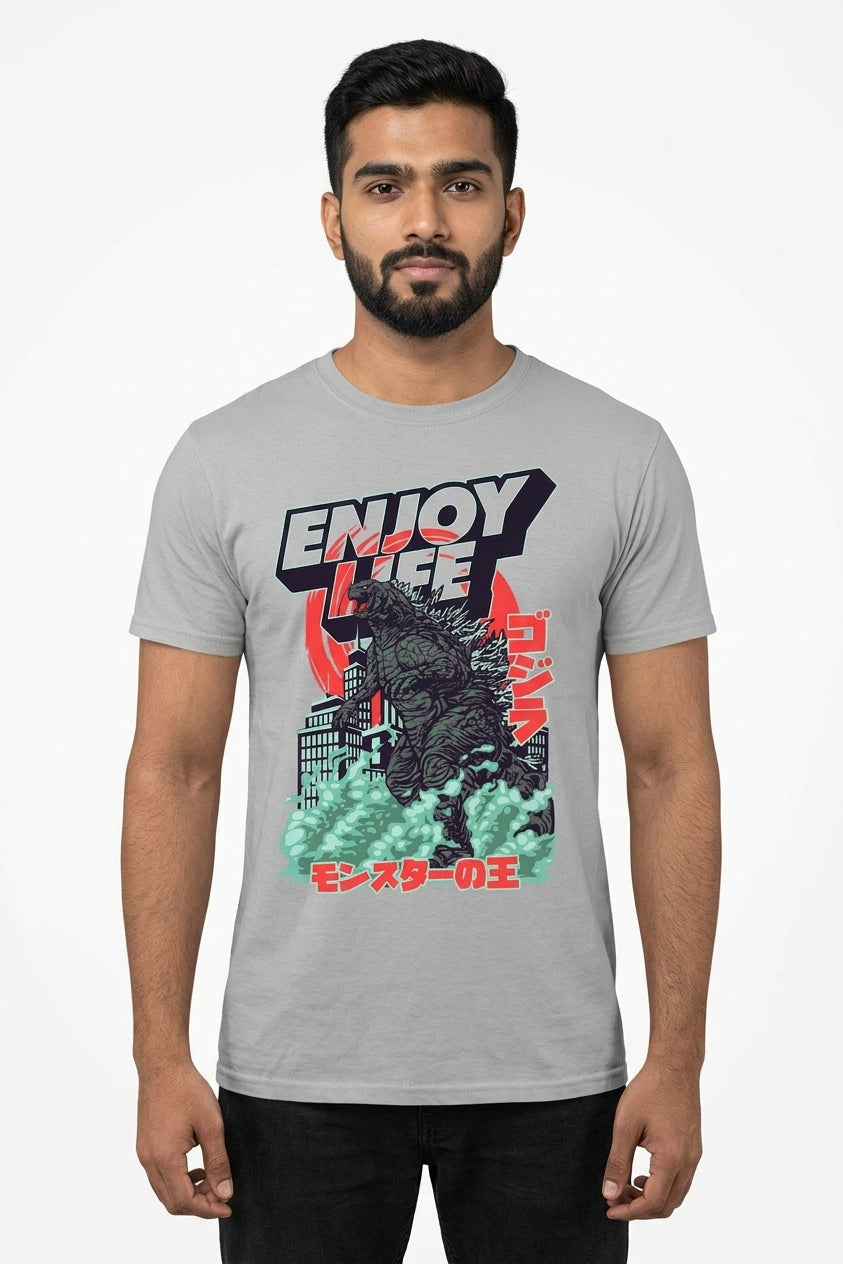Enjoy Life Grey Tee