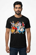 Anime World Black Tee