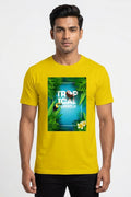 Tropical Summer Yellow Tshirt