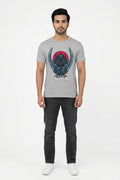 Beast Breathing Grey Tee