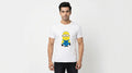 Minion - Minimal White Printed Casual T-Shirt