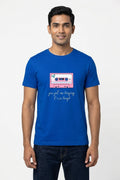 Love Song Graphic Printed Blue Tshirt