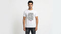 A to Z Graphic Printed White Tshirt